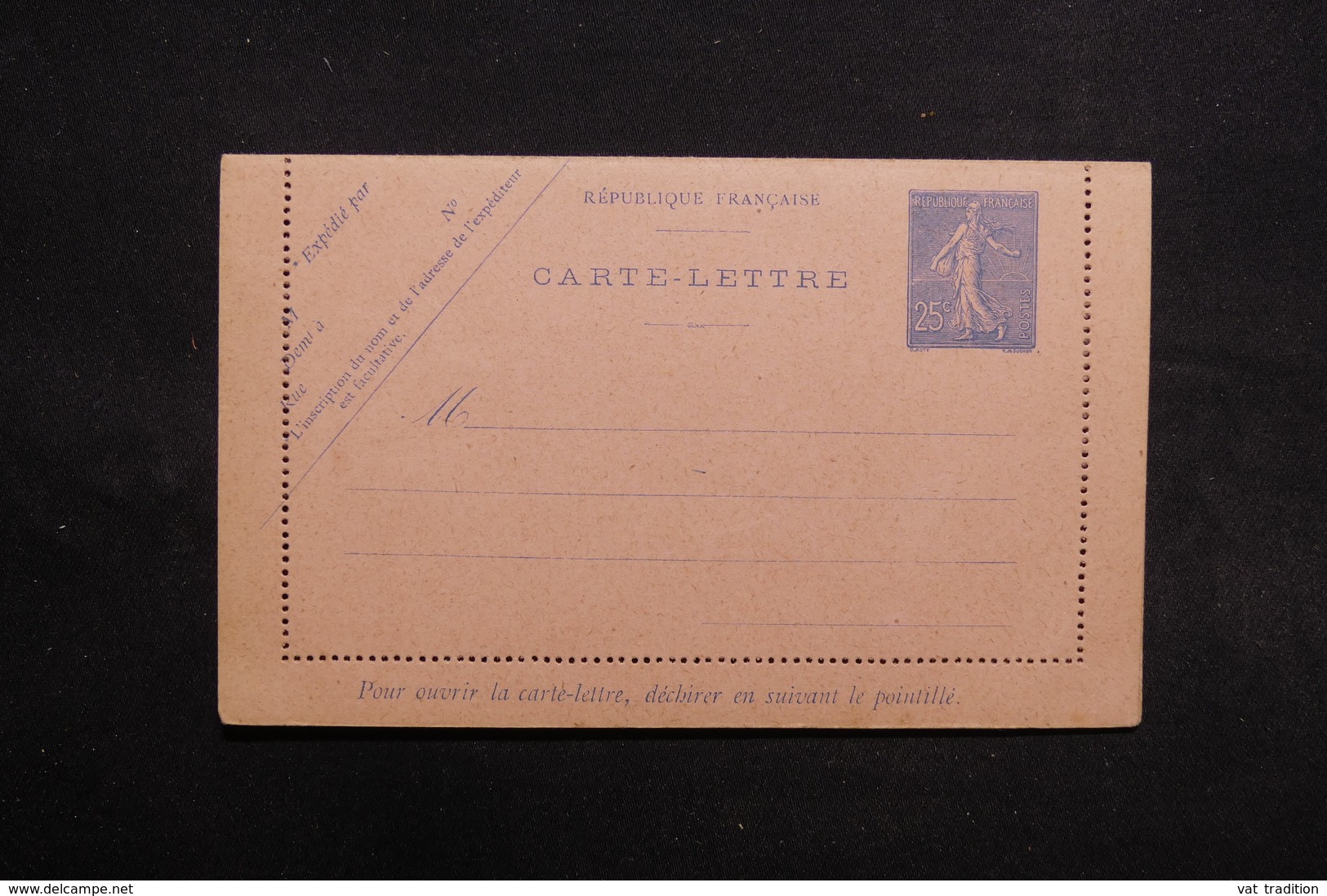 FRANCE - Entier Postal Type Semeuse Non Circulé -  L 31639 - Letter Cards