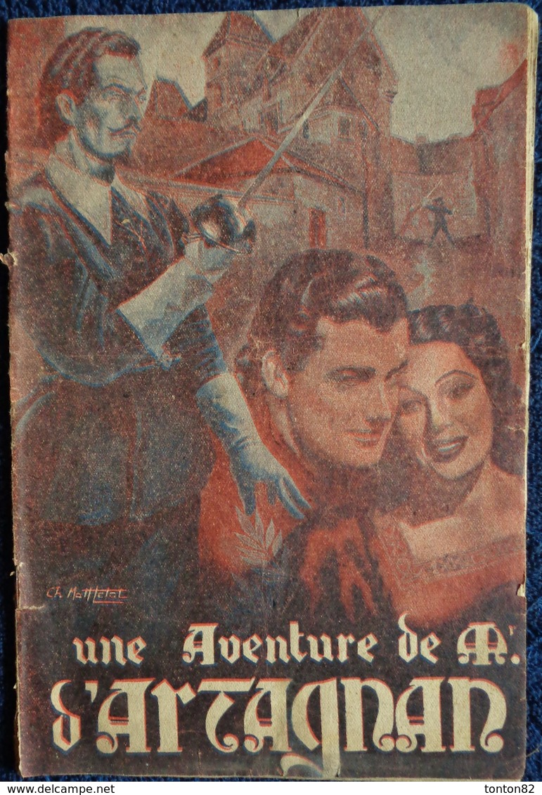 Marc Aubourdin - Une Aventure De M. D'Artagnan - Éditions Fournier - ( 1944 ) . - Avventura