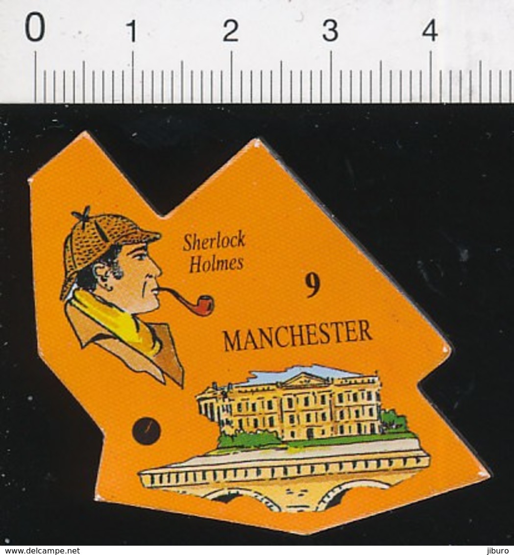 Magnet Le Gaulois Sherlock Holmes Manchester Grande-Bretagne Angleterre 01-mag2 - Magnets