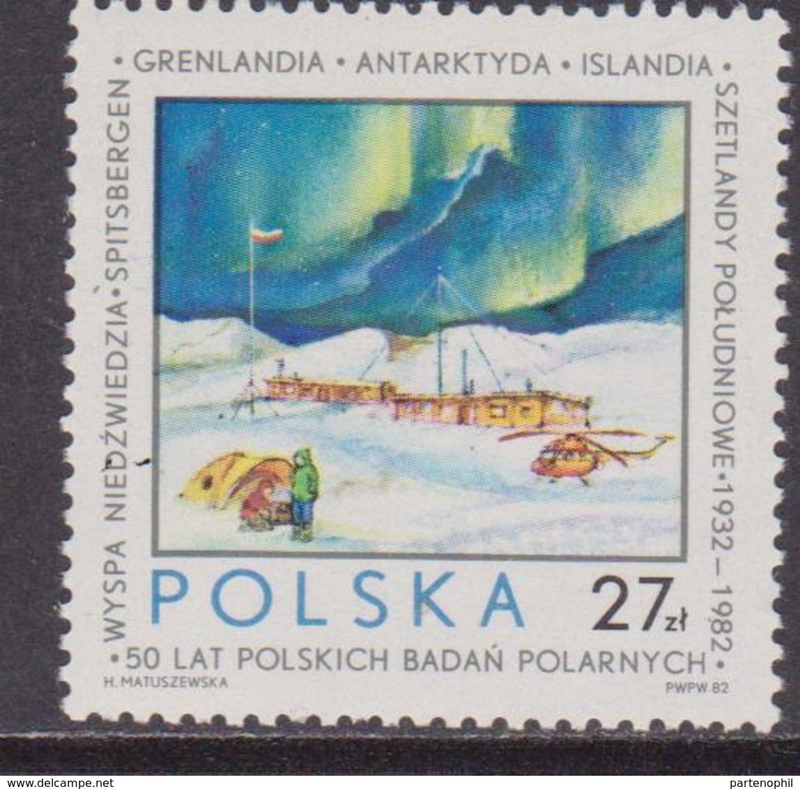 Polonia - 1982 Polar MNH - Ungebraucht