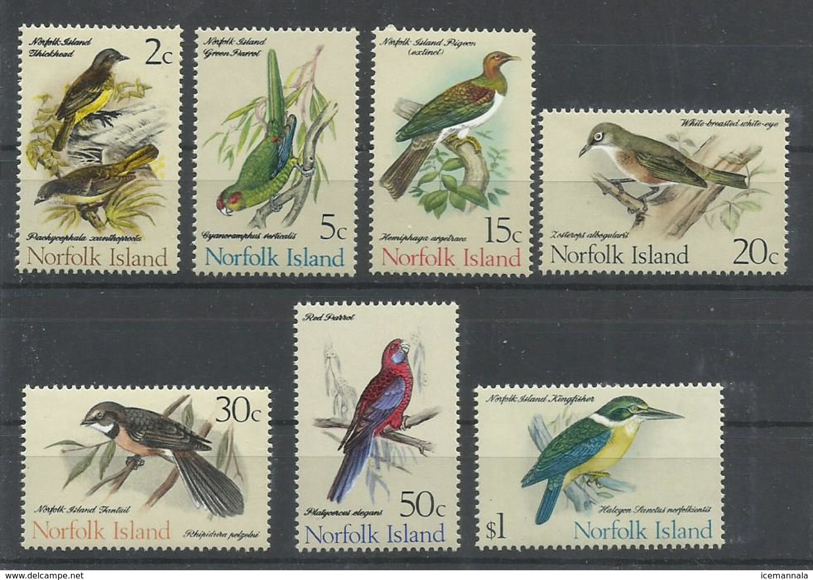 NORFOLK YVERT  116/22   MNH  ** - Isla Norfolk