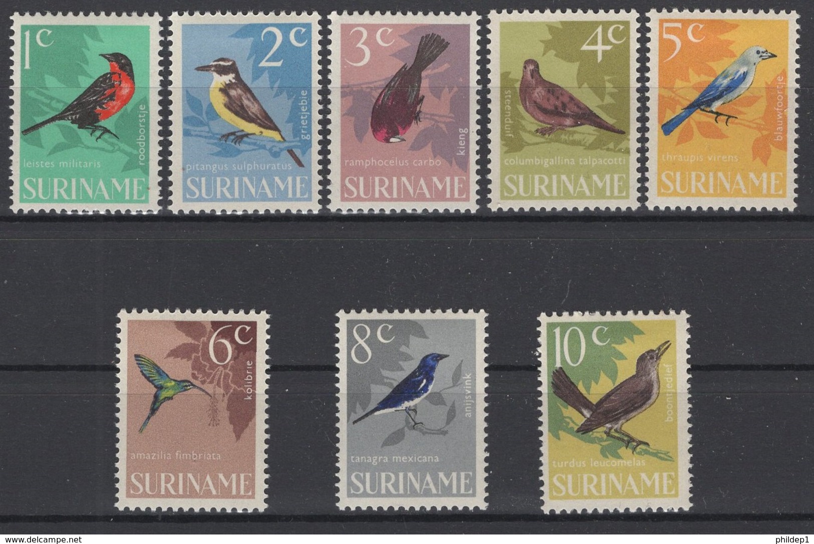 1966: Suriname. NVPH N° 439/44 *, MH. - Suriname ... - 1975