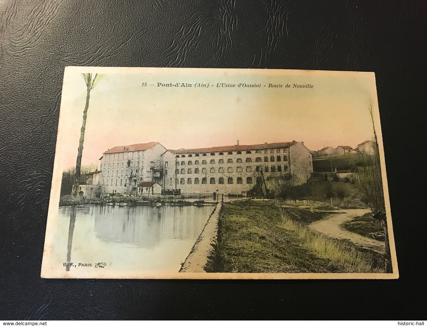 18 - PONT D’AIN L’Usine D’Oussiat - Route De Neuville - 1906 Timbrée - Unclassified