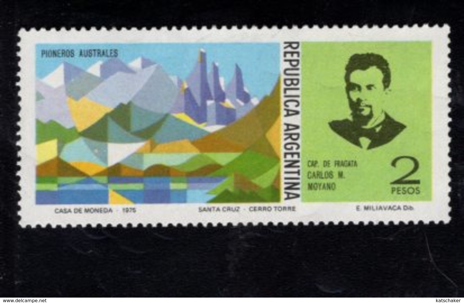 782325899 1975 SCOTT 1067 - 1071 POSTFRIS  MINT NEVER HINGED EINWANDFREI  (XX) - PIONEERS OF ANTARCTICA - Neufs