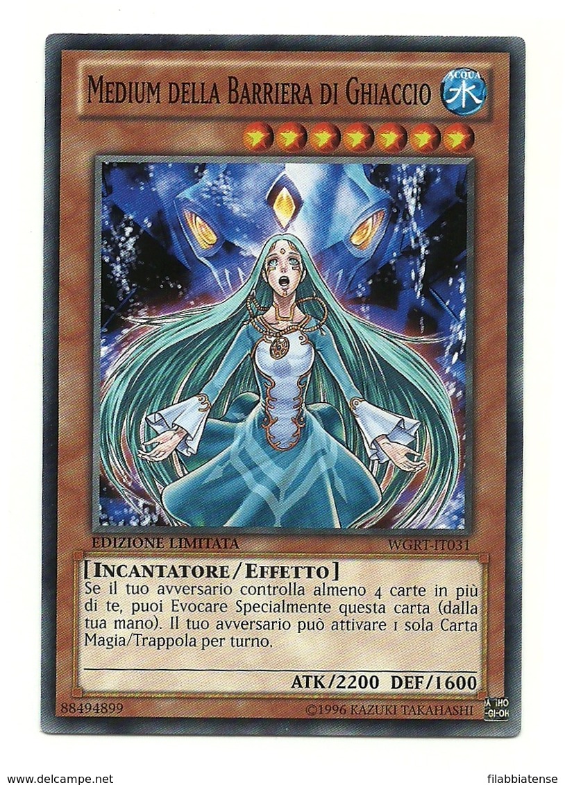 Yu-Gi-Oh - Medium Della Barriera Di Ghiaccio   +++++++++ - Yu-Gi-Oh