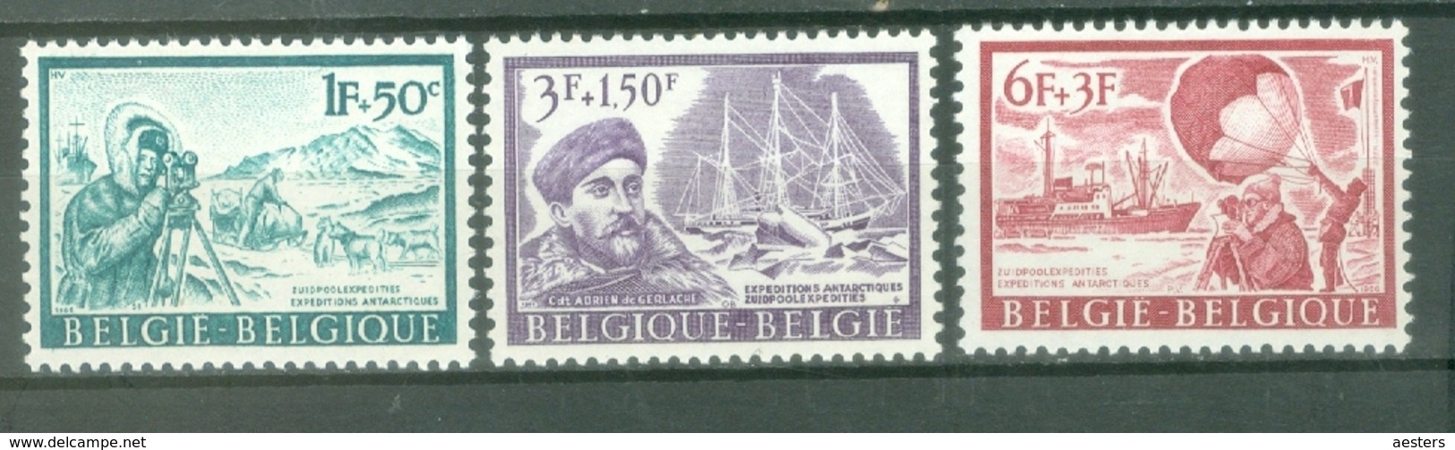 België 1966; Expeditie Antartica, OCB 1391-1393.** (MNH) - Neufs