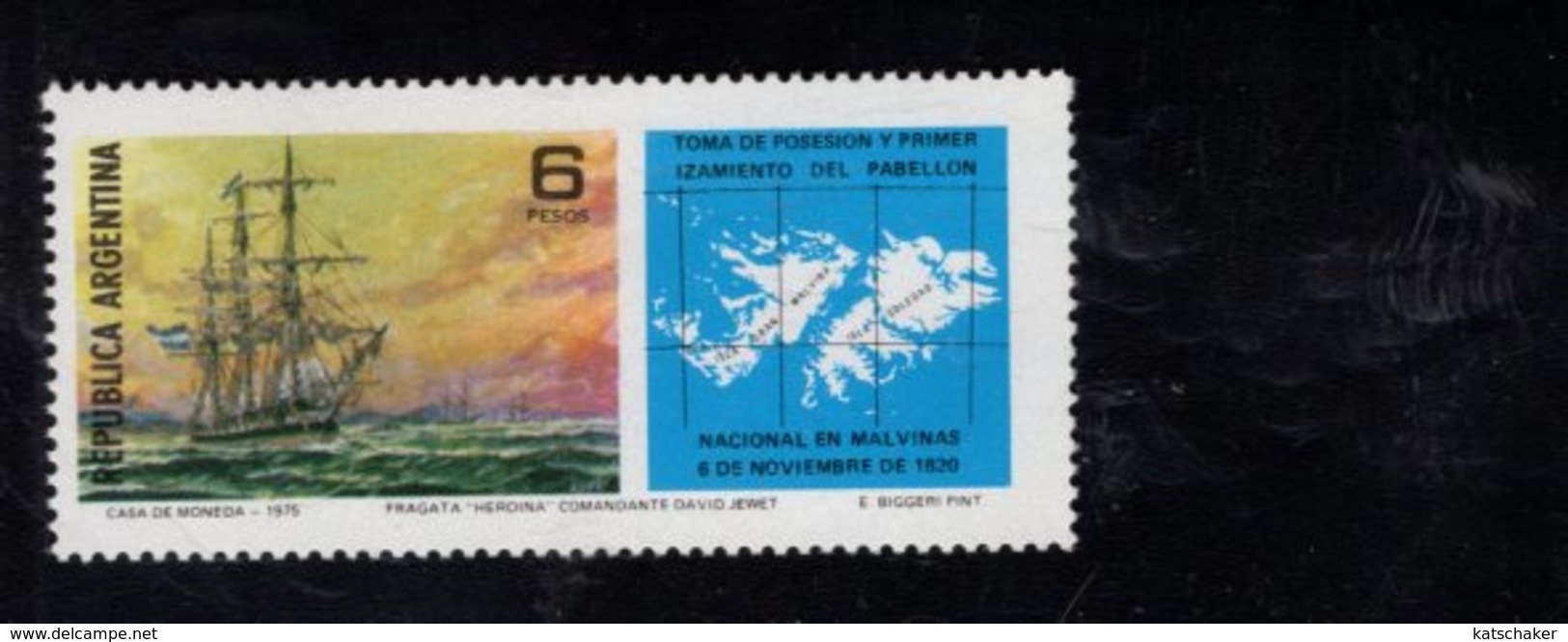 782333867 1976 SCOTT 1131 POSTFRIS  MINT NEVER HINGED EINWANDFREI  (XX) - ARGENTINA S CLAIM TO FALKLAND ISLANDS - Nuovi