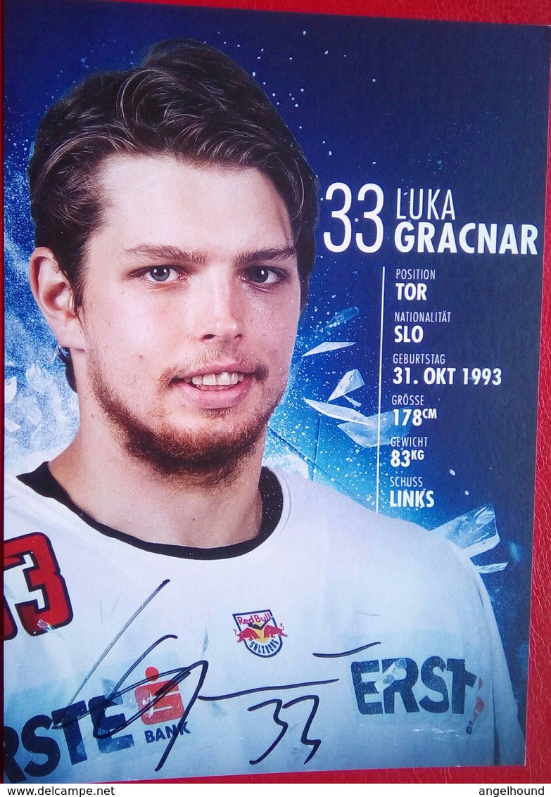 Red Bull Salzburg   Luka Gracnar - Autógrafos