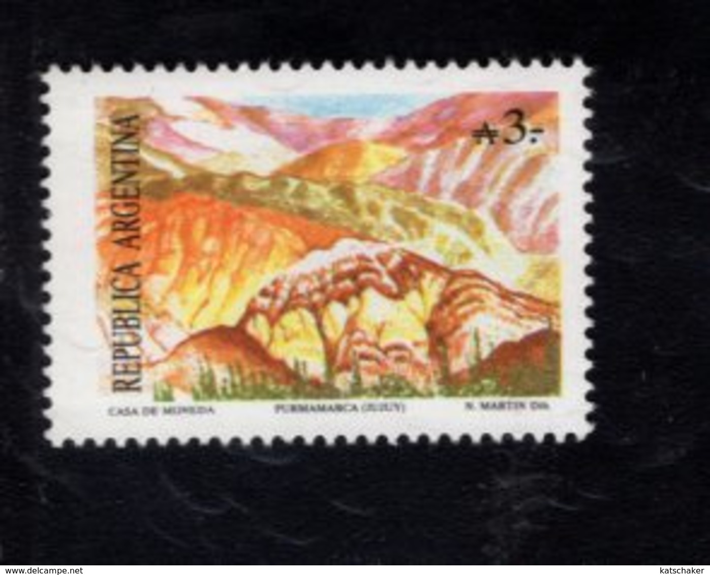782342666 1988 SCOTT 1635A POSTFRIS  MINT NEVER HINGED EINWANDFREI  (XX) - TOURISM - PURMAMARCA JUJUY - Unused Stamps
