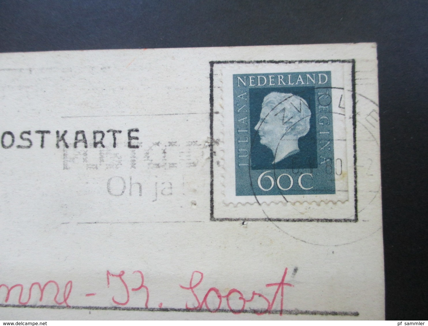 Niederlande 1980 Postkarte Luftballonwettbewerb Der Schule Regenstrasse Seit 1880 / 100 Jähriges Bestehen. 3. Platz - Covers & Documents