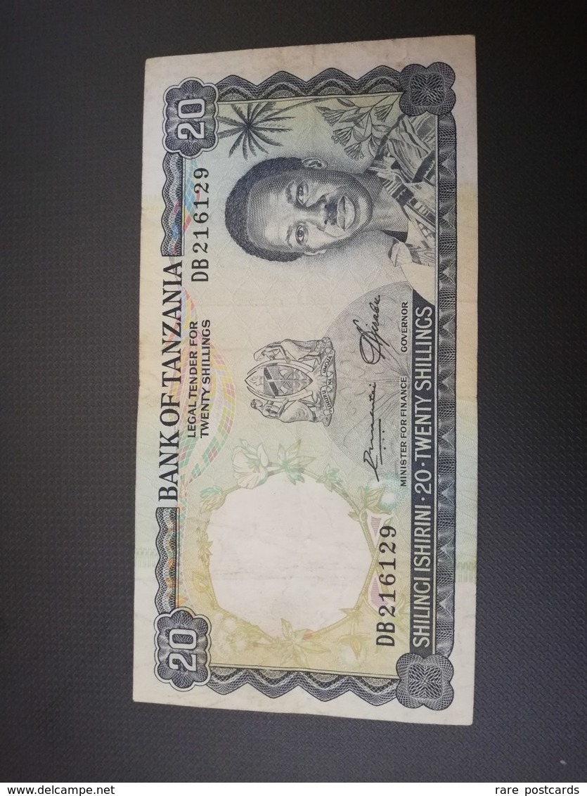 TANZANIA 20 SHILLINGS VF - Tanzanie