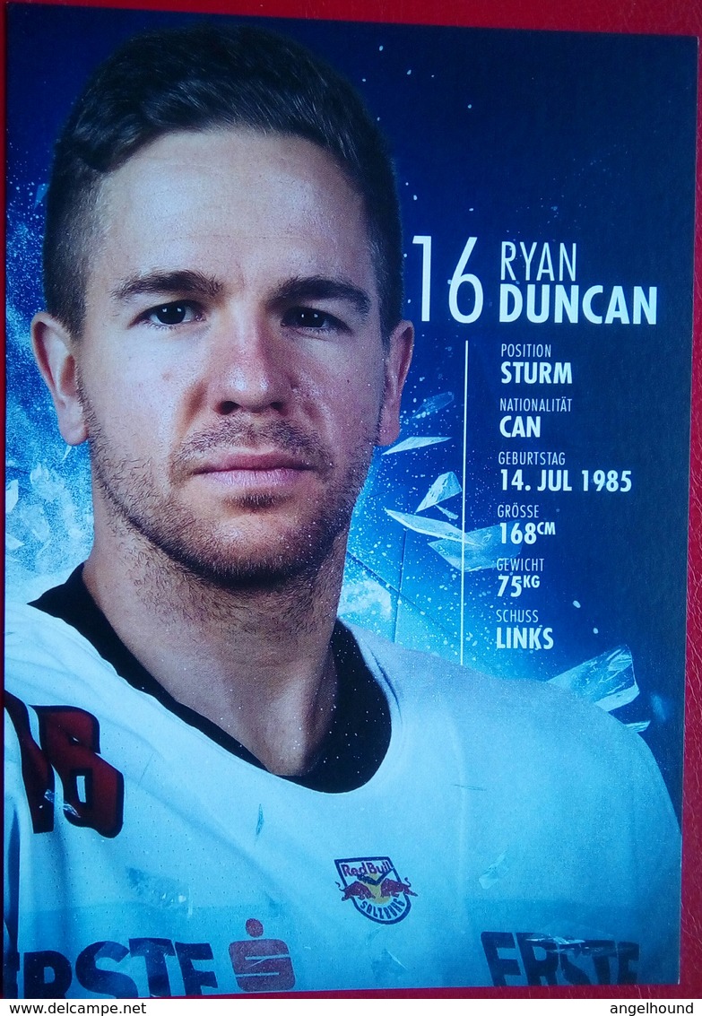 Red Bull Salzburg Ryan Duncan - Autogramme
