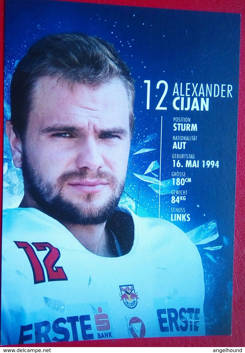 Red Bull Salzburg   Alexander Cijan - Authographs