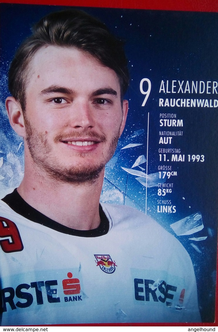 Red Bull  Salzburg  Alexander Rauchenwald - Autographes