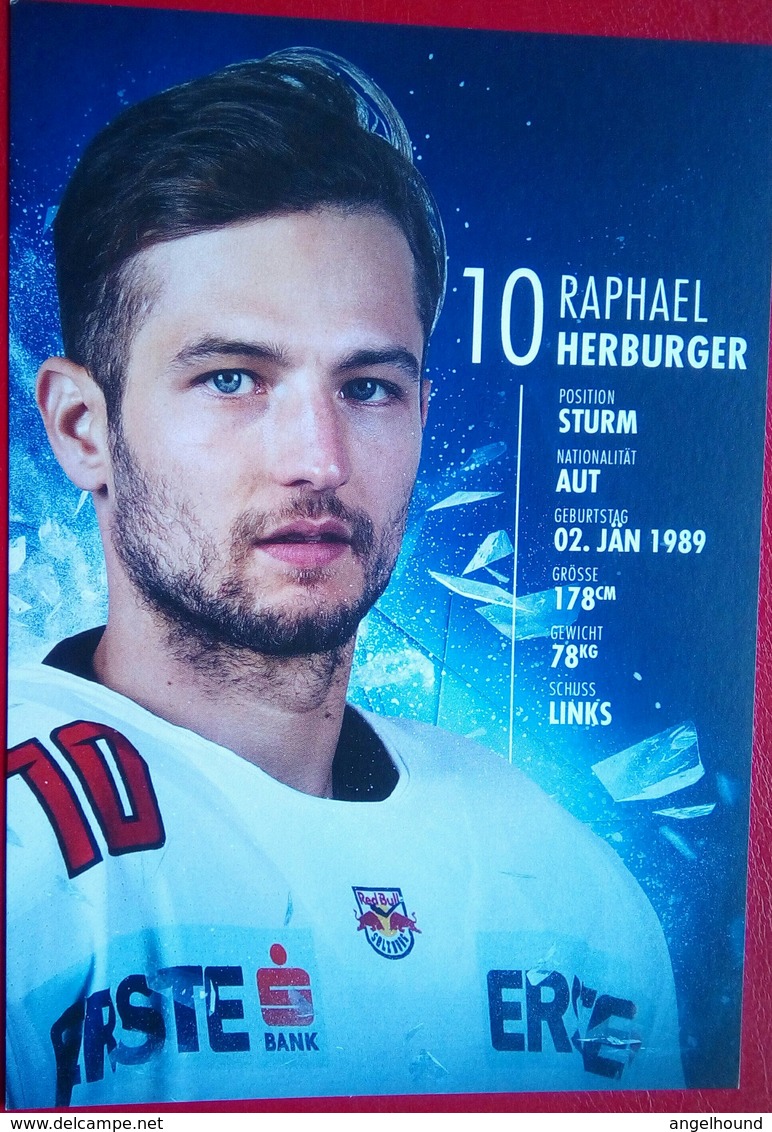 Red Bull Salzburg  Raphael Herburger - Autographes