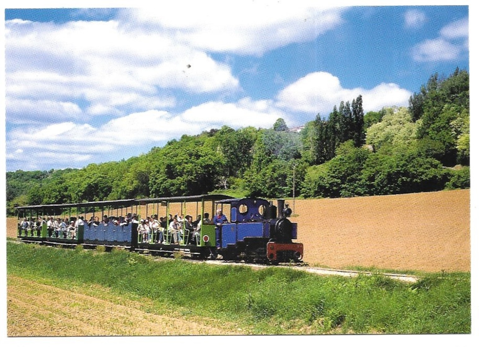 Saint Lieux Les Lavaur Le Train Dans La Plaine De Salles Publication ACOVA-CFTT Toulouse N° 33 Cliché F. Saussède - Autres & Non Classés