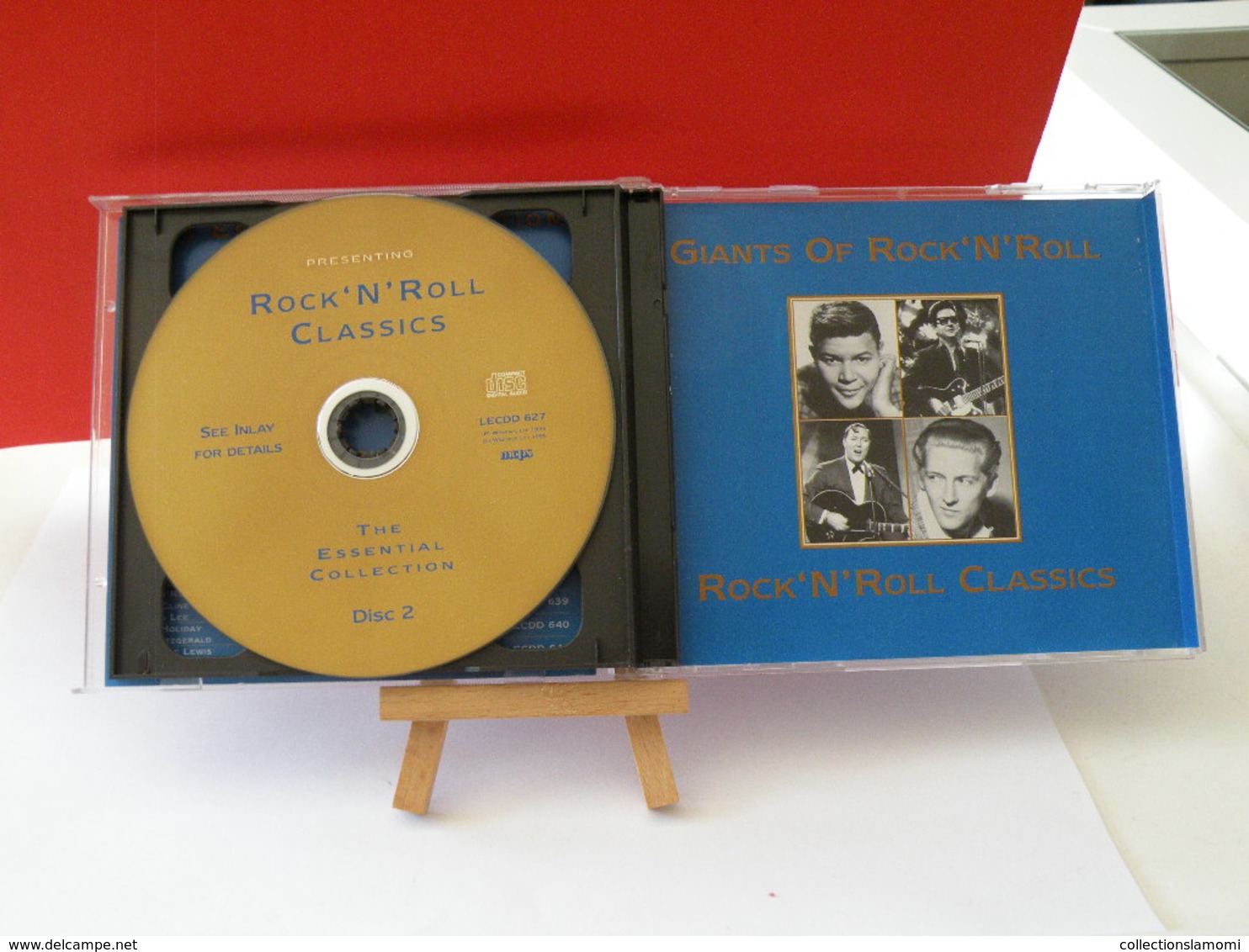 Giants Of Rock'N'Roll - Rock'N' Classics - (Titres Sur Photos) - Double CD - Compilations