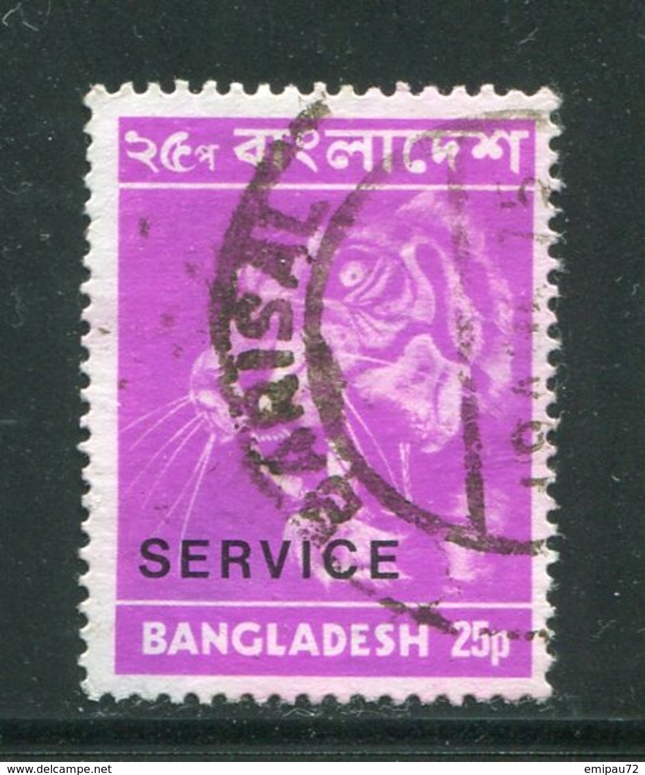 BANGLADESH- Service Y&T N°6- Oblitéré (fleurs) - Bangladesh