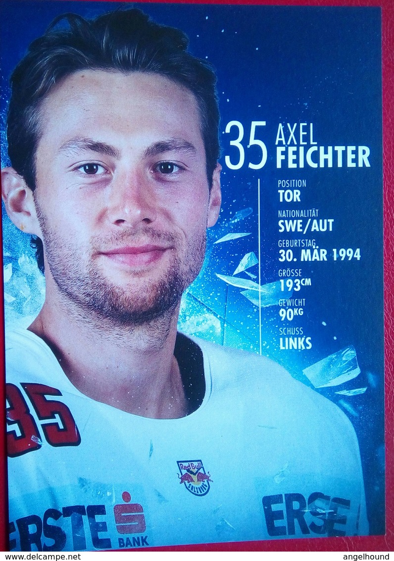 Red Bull Salzburg  Axel Feichter - Autographes