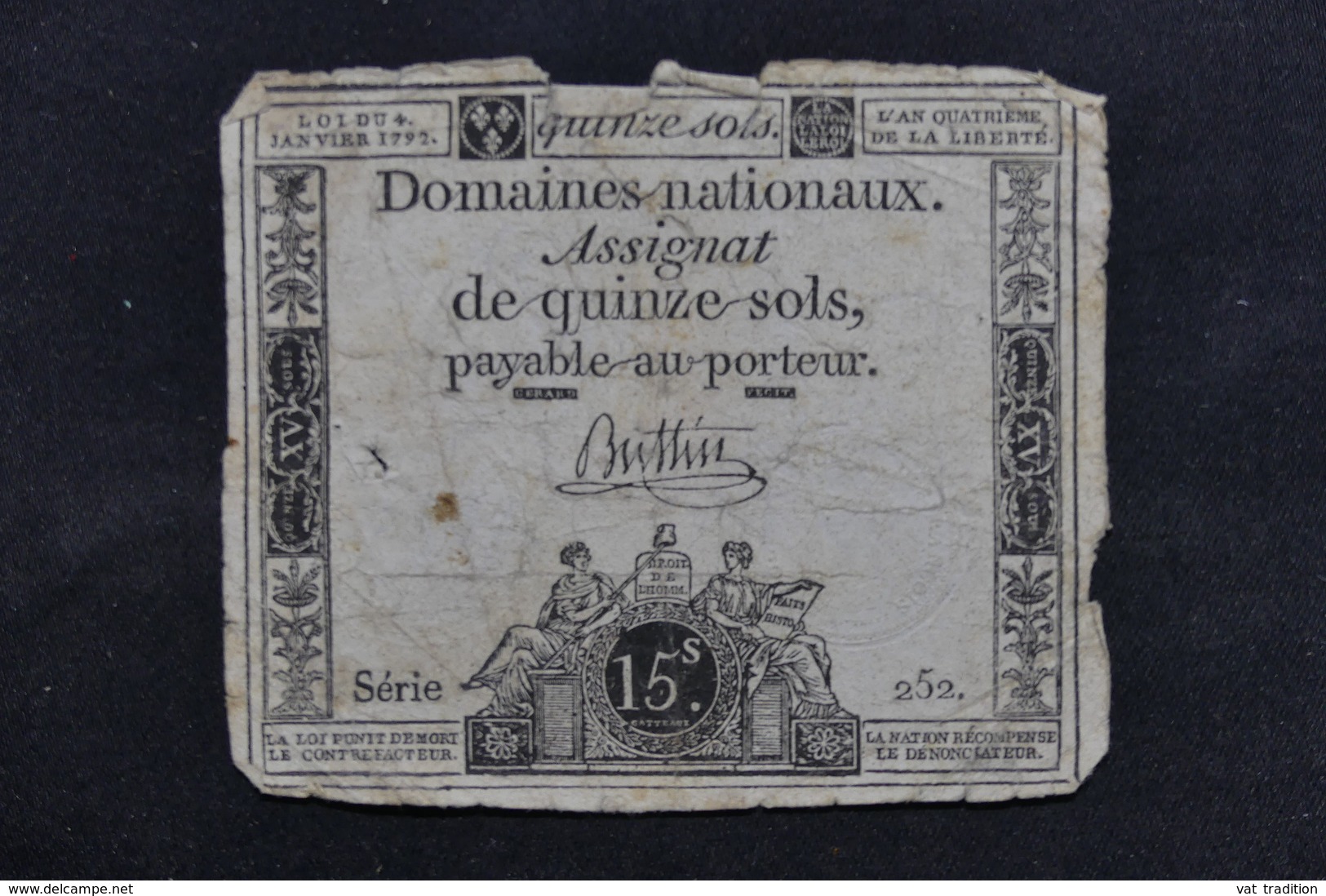 FRANCE - Lot de 11 Assignats , à voir - L 31717