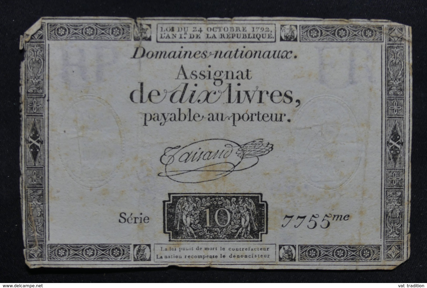 FRANCE - Lot De 3 Assignats , à Voir - L 31718 - Assignats