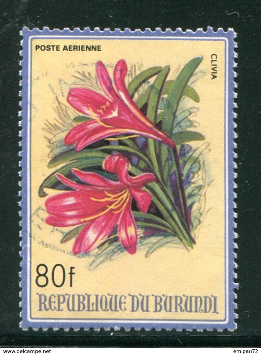 BURUNDI- Poste Aérienne Y&T N°498- Oblitéré (fleurs) - Used Stamps