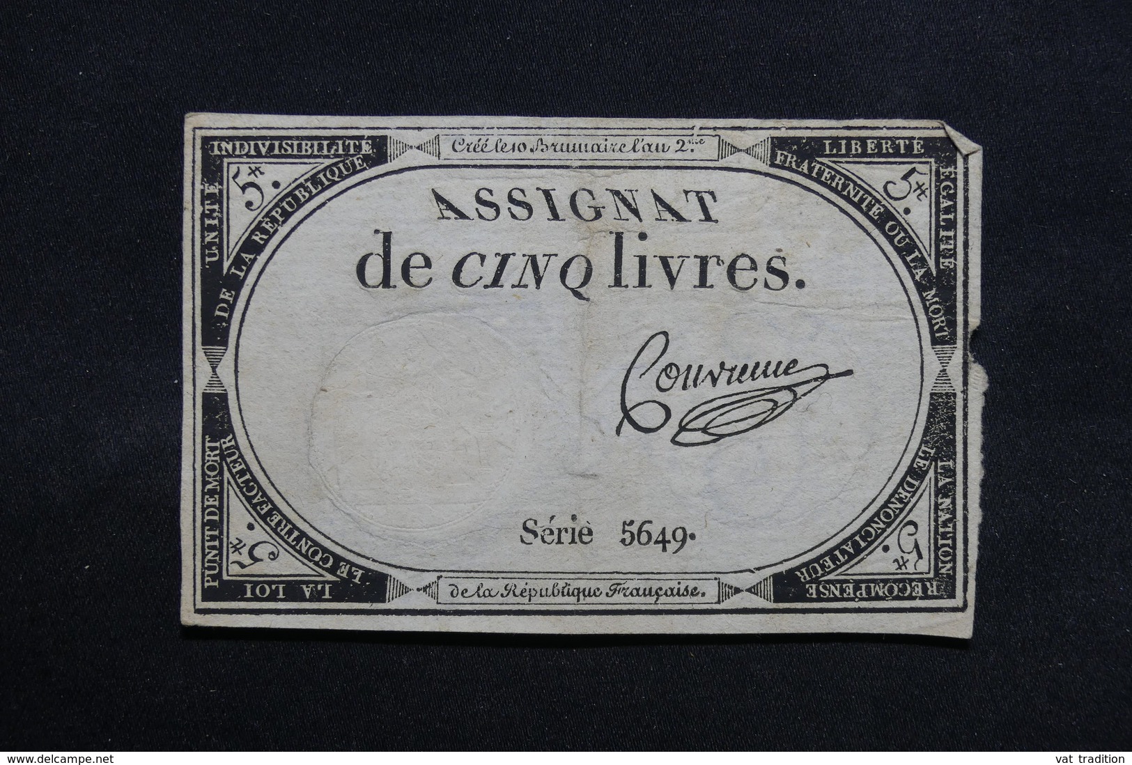 FRANCE - Lot De 3 Assignats , à Voir - L 31719 - Assignate