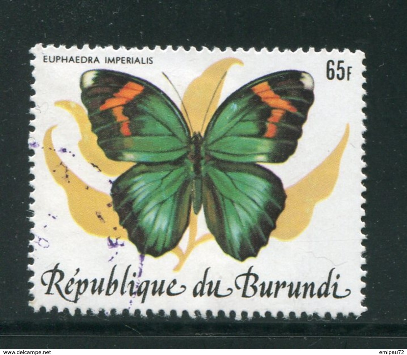 BURUNDI- Y&T N°898- Oblitéré (papillons) Assez Rare!!! - Oblitérés