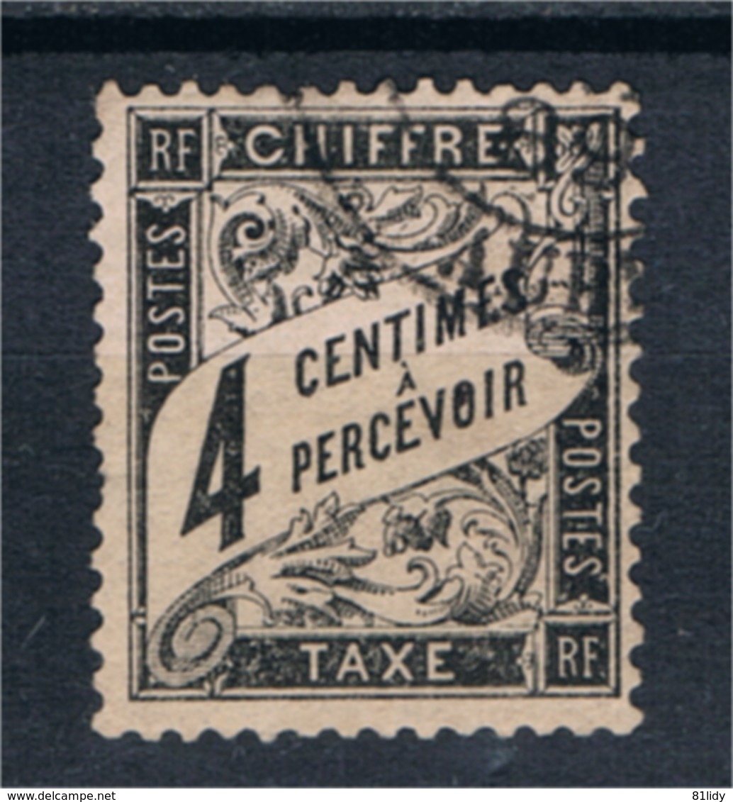 FRANCE   Taxes Type Duval  N° 13 Obl   Noir - 1859-1959 Oblitérés