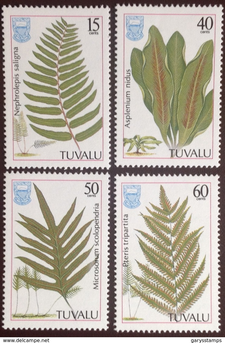 Tuvalu 1987 Ferns Plants MNH - Autres & Non Classés