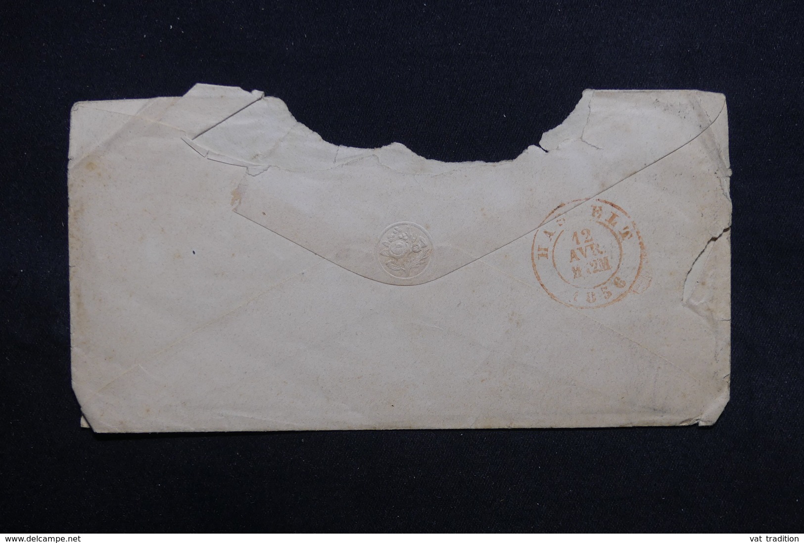 BELGIQUE - Lot De 4 Enveloppes Période 1856 /1863 , Même Archive - L 31730 - 1849-1865 Médaillons (Autres)