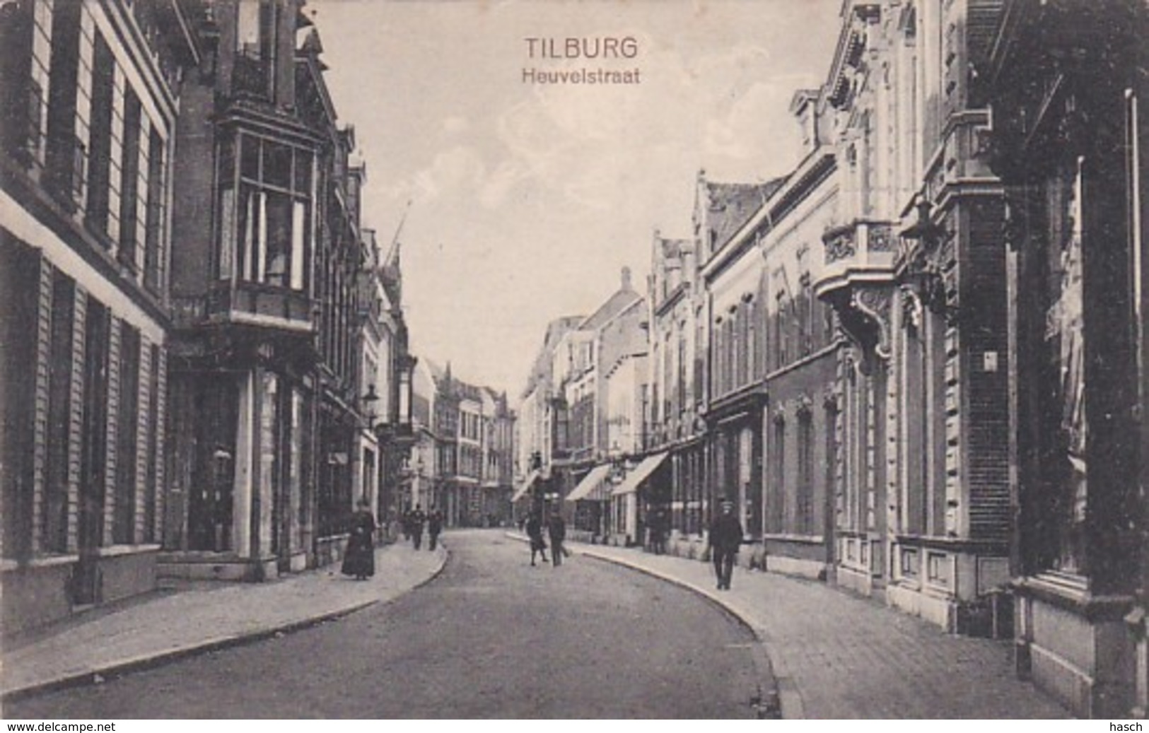 260493Tilburg, Heuvelstraat (poststempel 1914) - Tilburg