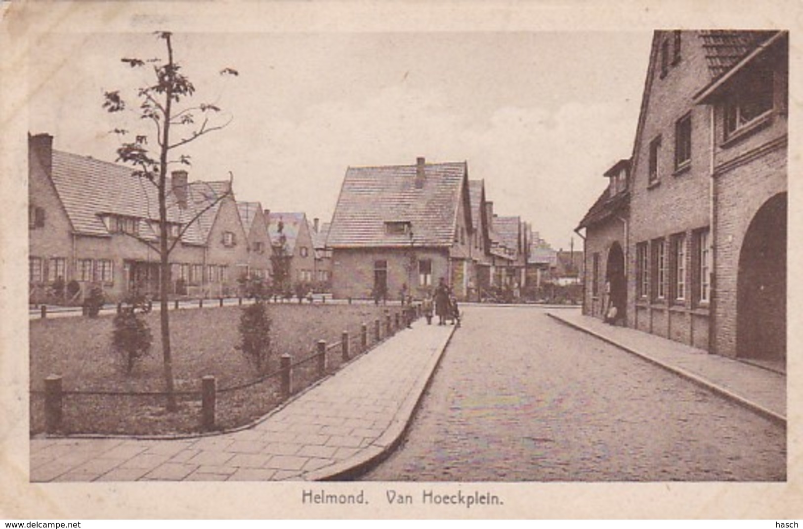 2604260Helmond, Van Hoeckplein (poststempel 1928)(zie Hoeken) - Helmond