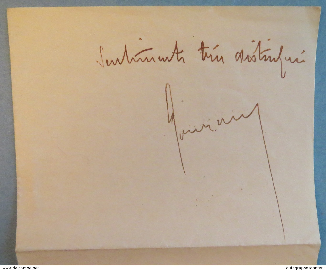 L.A.S 1924 Général Henri GOURAUD - Gouverneur Militaire De Paris - Oeuvre Patriotique - Lettre Autographe LAS - Other & Unclassified