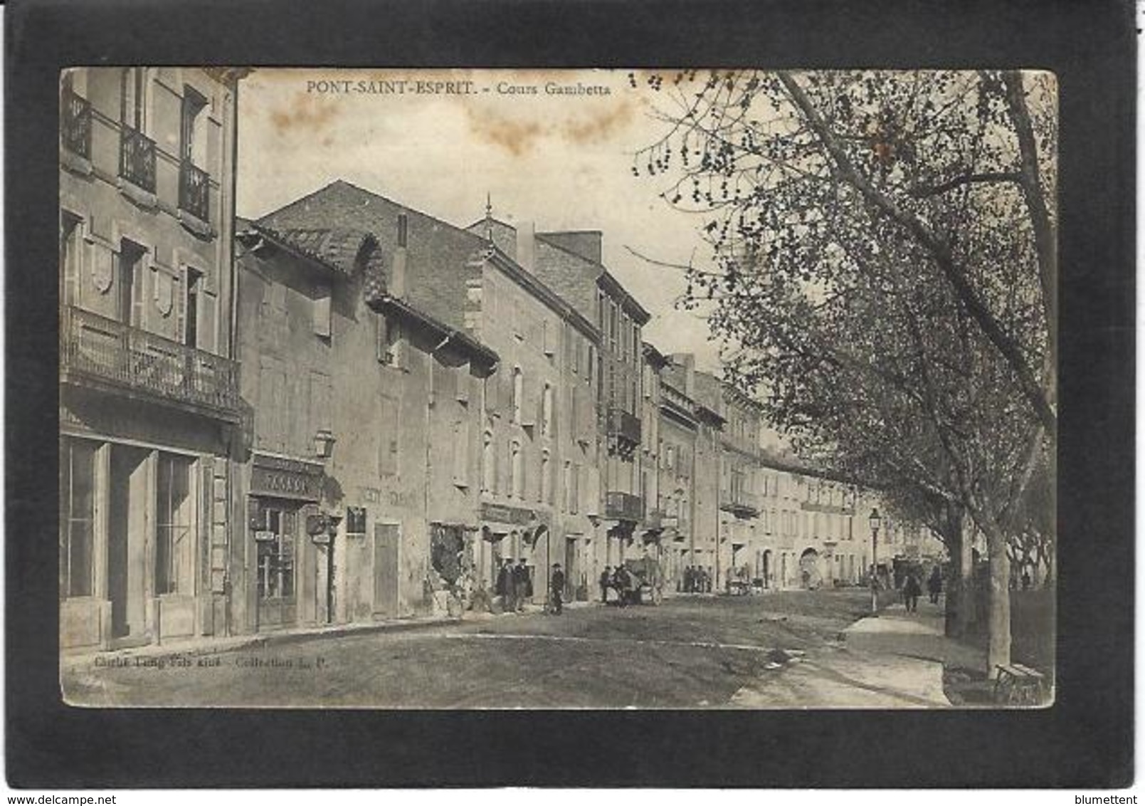 CPA Gard 30 Pont Saint Esprit Circulé - Pont-Saint-Esprit