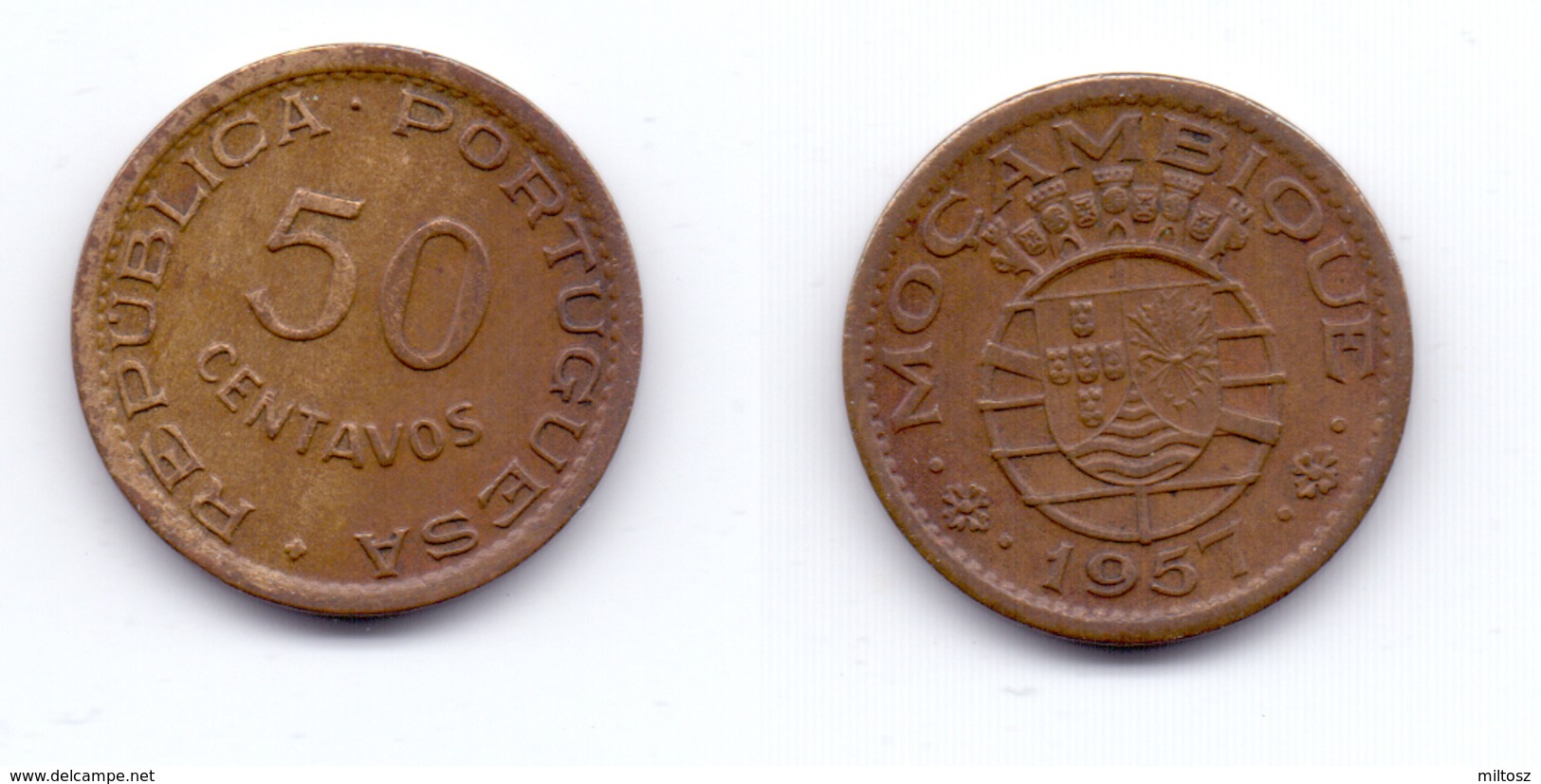 Mozambique 50 Centavos 1957 - Mozambique