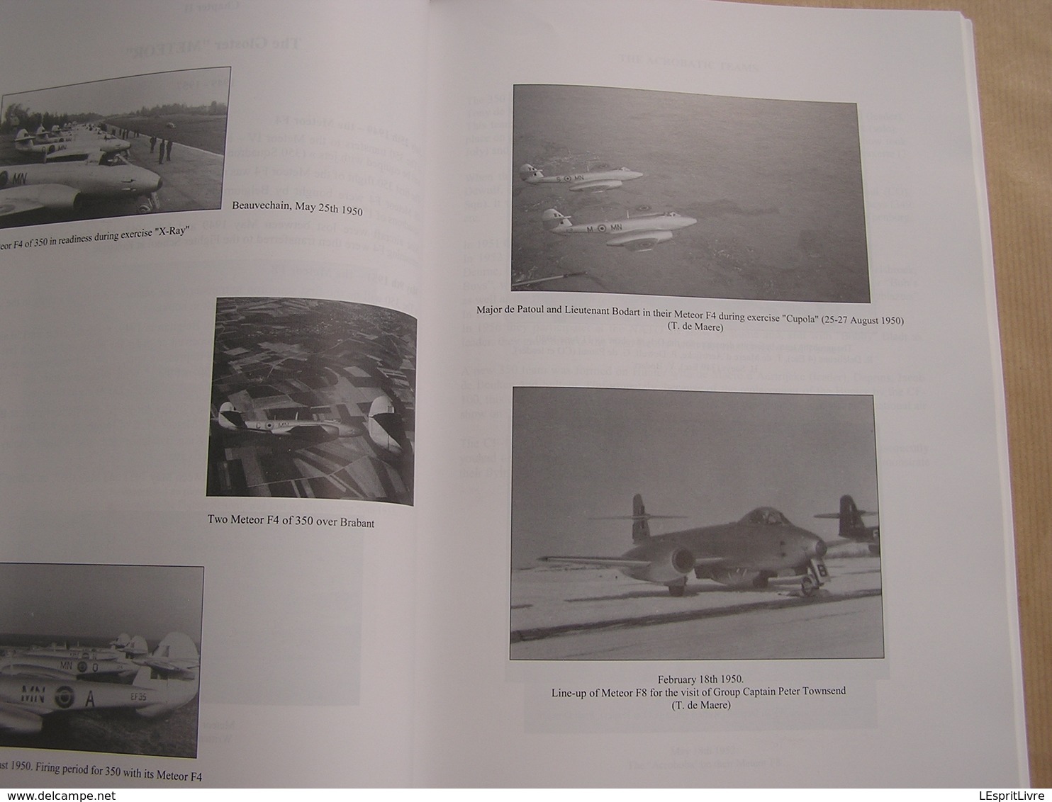 350 FIGHTER SQUADRON 1941 2011 A Pictorial History BAF Belgian Air Force Beauvechain Florennes Aviation Avion Aircraft