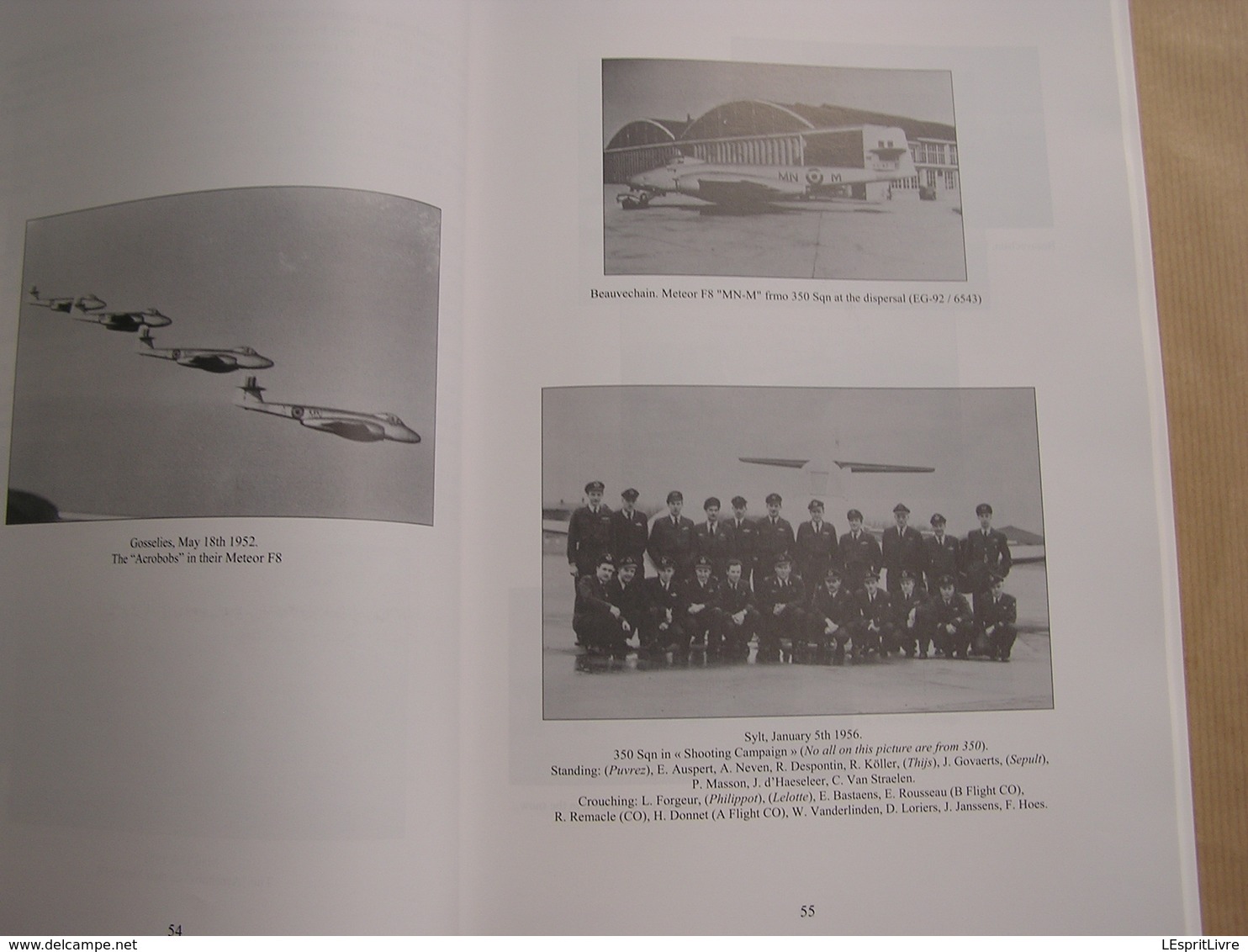 350 FIGHTER SQUADRON 1941 2011 A Pictorial History BAF Belgian Air Force Beauvechain Florennes Aviation Avion Aircraft