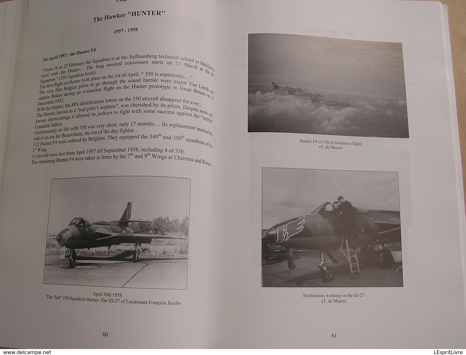 350 FIGHTER SQUADRON 1941 2011 A Pictorial History BAF Belgian Air Force Beauvechain Florennes Aviation Avion Aircraft