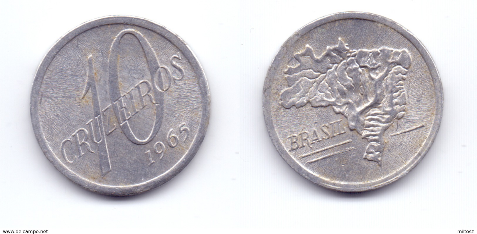 Brazil 10 Cruzeiros 1965 - Brésil