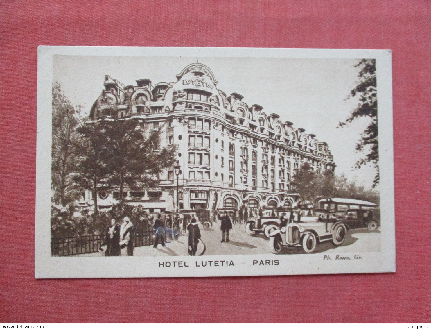 France > [75] Paris > Hotel Lutetia  Ref 3415 - Other & Unclassified