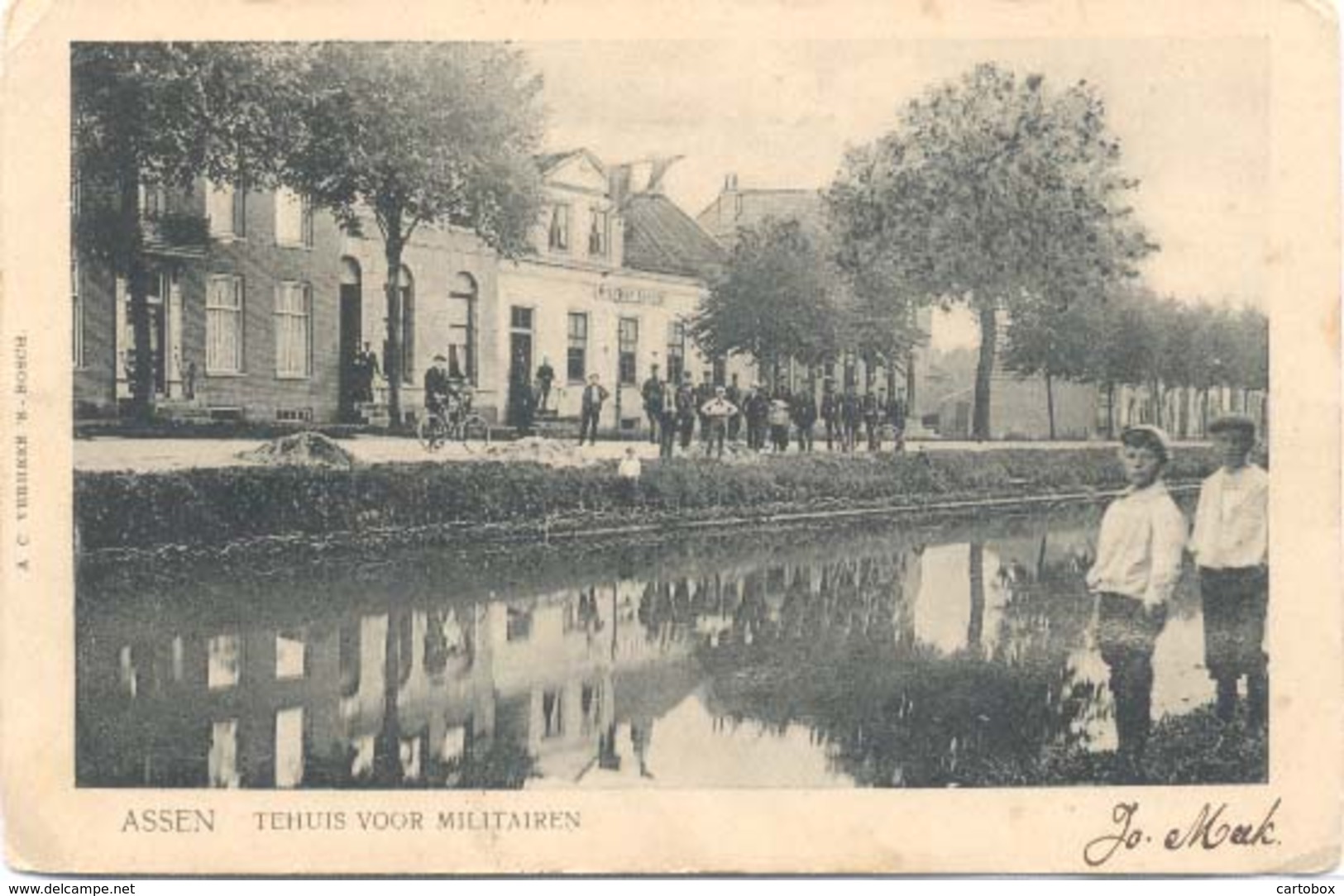 Assen, Tehuis Voor Militairen - Assen