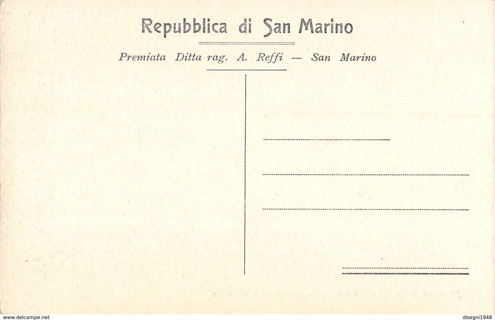 07701 "REPUBBLICA DI SAN MARINO . PIAZZA E MONUMENTO A GARIBALDI " ANIMATA CART. ORIG. NON SPED. - Saint-Marin