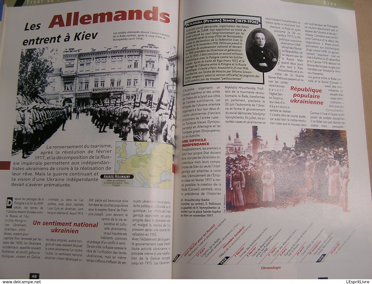 14 18 Le Magazine de la Grande Guerre N° 4 Chemin des Dames Serbie Berry Au Bac Chantilly Kiev Légion Artisanat Tranchée