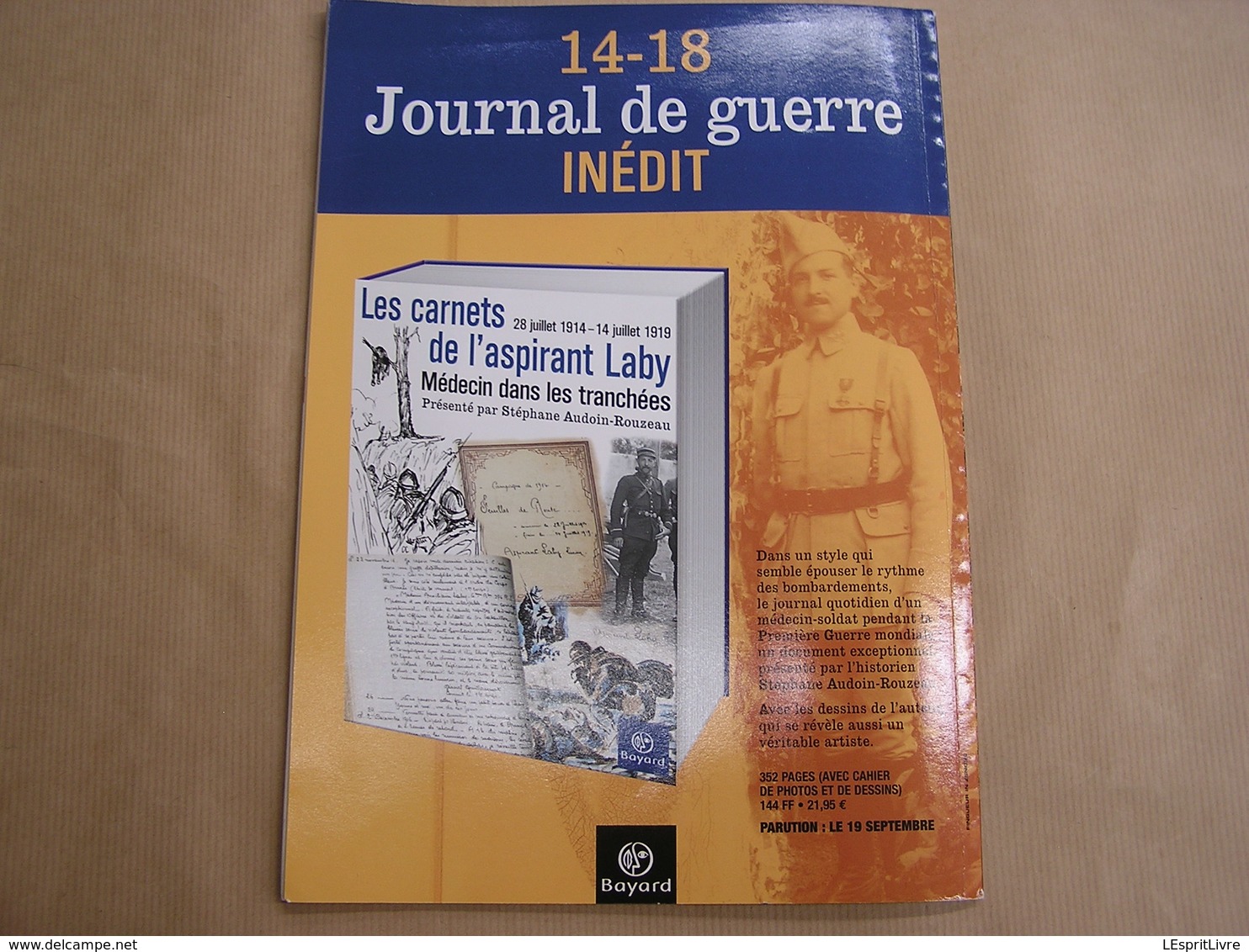 14 18 Le Magazine de la Grande Guerre N° 4 Chemin des Dames Serbie Berry Au Bac Chantilly Kiev Légion Artisanat Tranchée