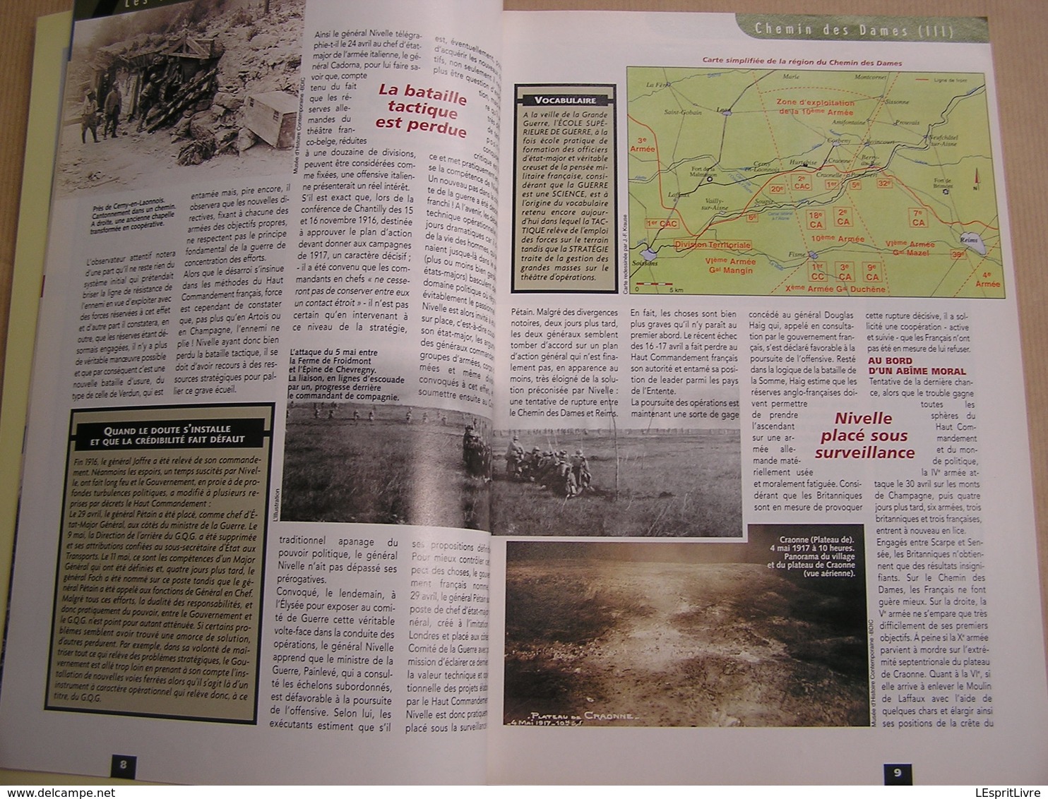 14 18 Le Magazine De La Grande Guerre N° 5 Chemin Des Dames Lutisania Somme Chars Légion Etrangère Artisanat Tranchée - Guerre 1914-18