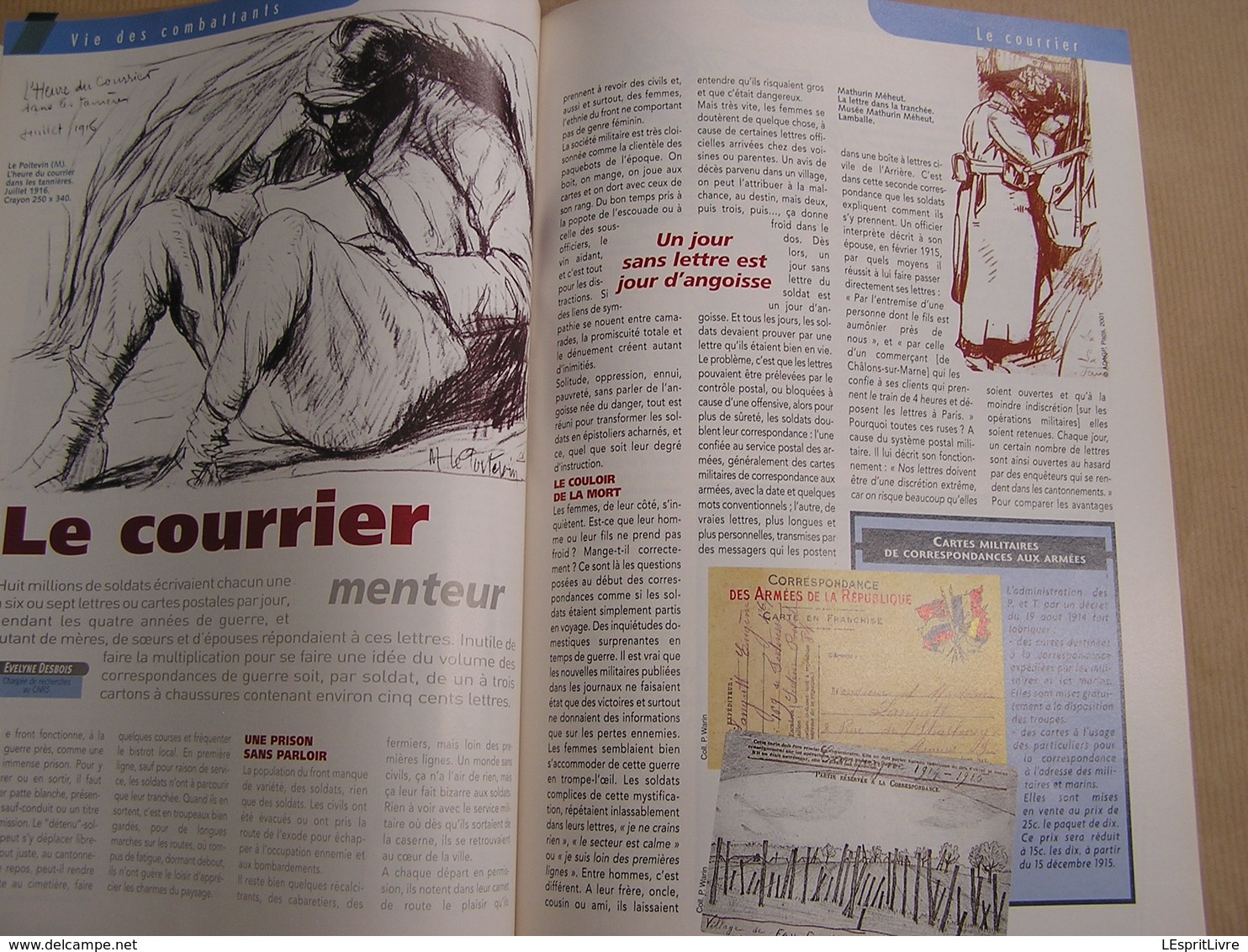 14 18 Le Magazine de la Grande Guerre N° 5 Chemin des Dames Lutisania Somme Chars Légion Etrangère Artisanat Tranchée