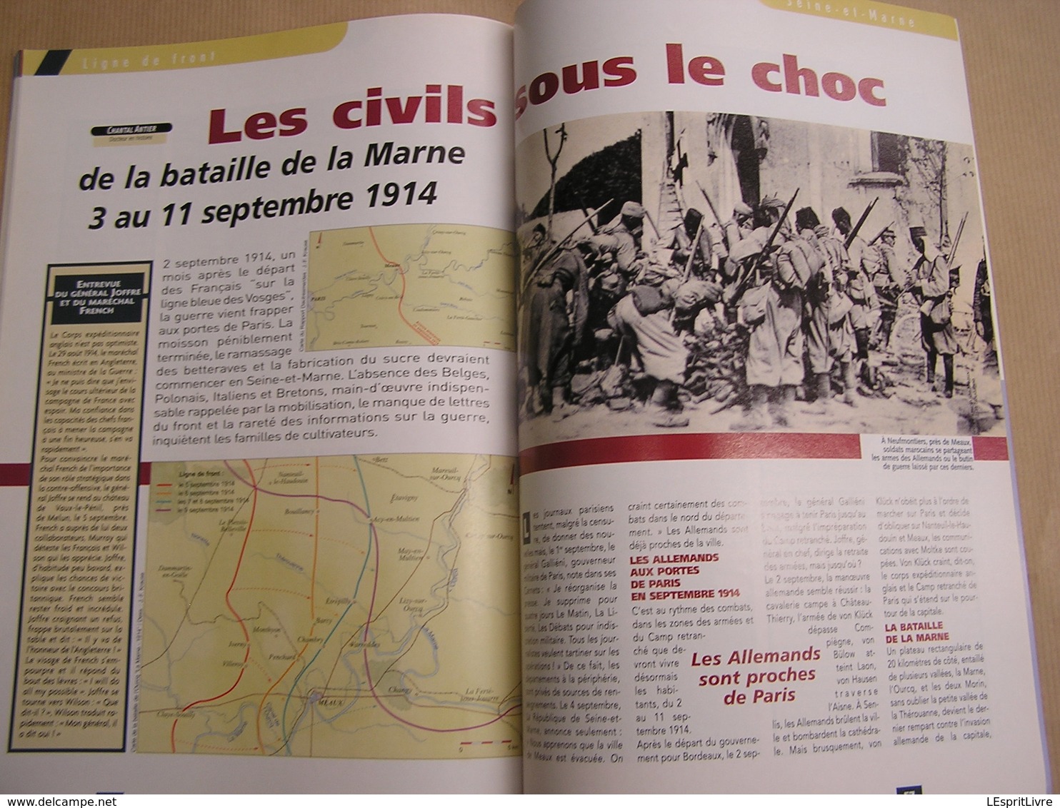 14 18 Le Magazine de la Grande Guerre N° 7 Fort de Vaux Occupation Meuse Bataille de la Marne Artisanat Tranchée Bois