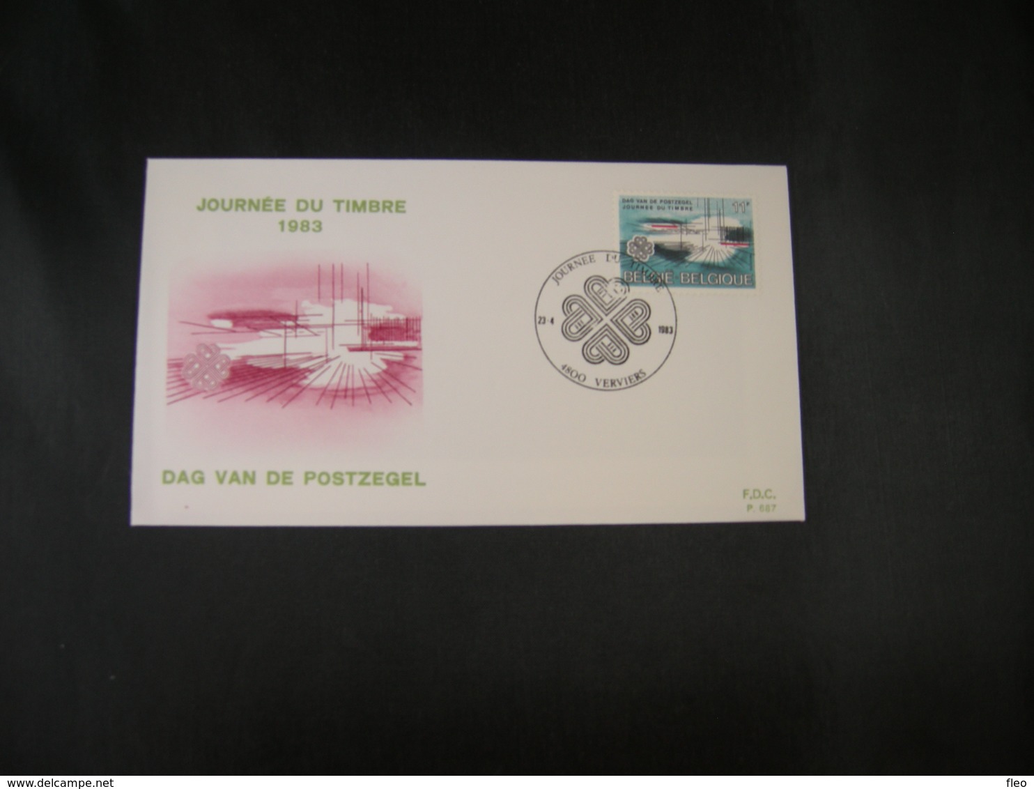 BELG.1983 2089 FDC ( Verviers ) :  "Journée Du Timbre / Dag Vd Postzegel 1983 " - 1981-1990