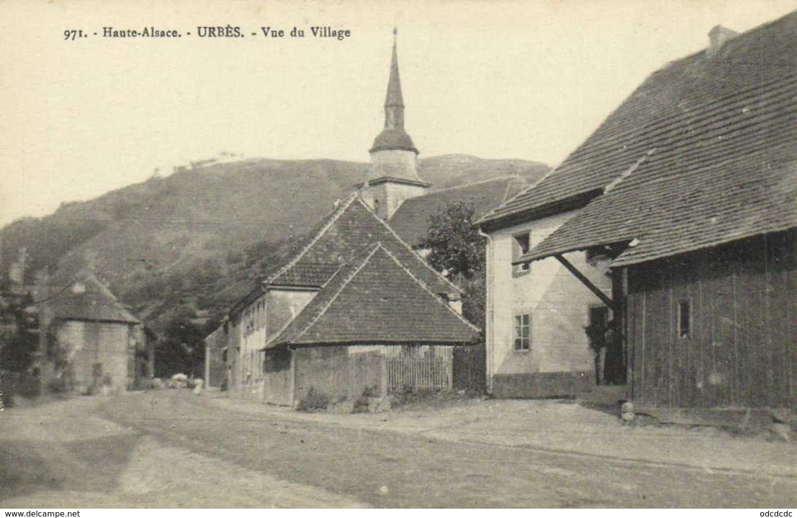 Haute Alsace UEBES  Vue Du Village RV - Sonstige & Ohne Zuordnung